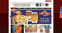 Desktop Screenshot of foodspacific.com